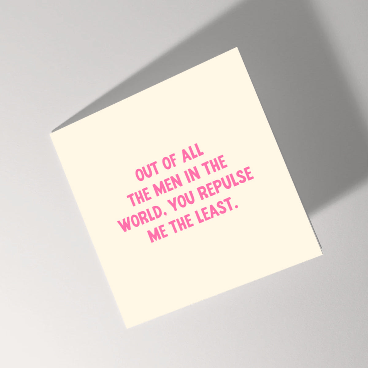 For Men Greeting Cards (5 Pack)-Feminist Apparel, Feminist Gift, Feminist Greeting Cards-The Spark Company