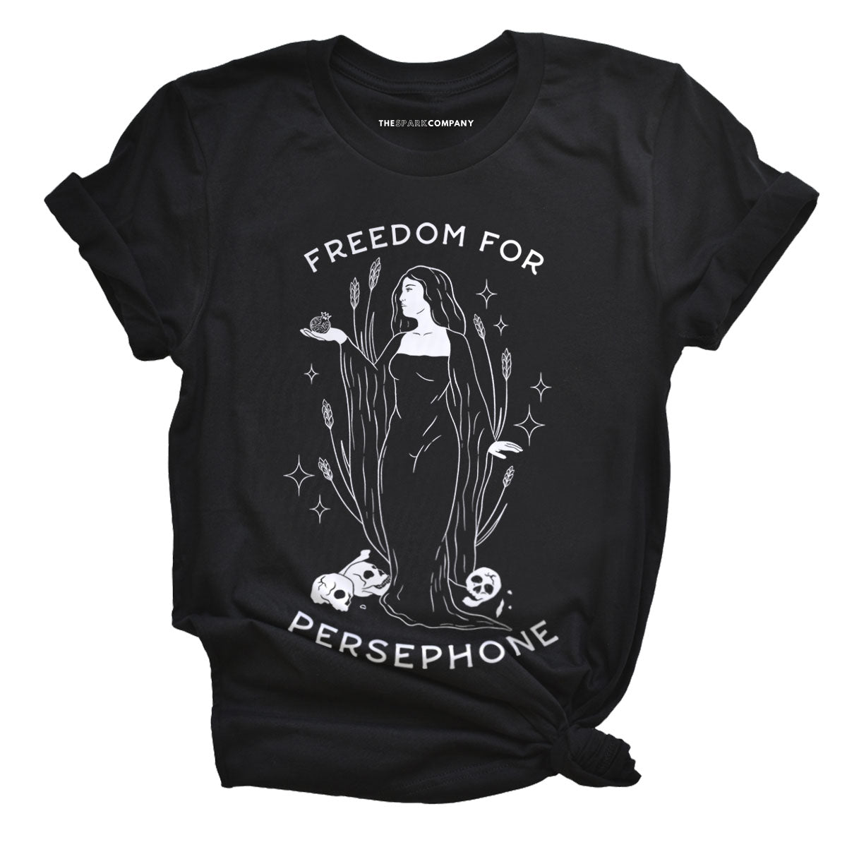 Freedom For Persephone T-Shirt-Feminist Apparel, Feminist Clothing, Feminist T Shirt, BC3001-The Spark Company