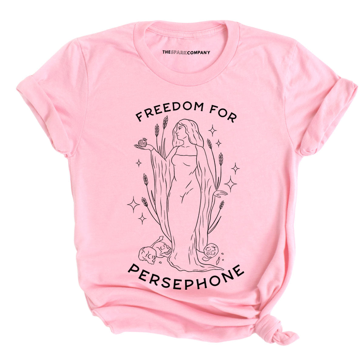 Freedom For Persephone T-Shirt-Feminist Apparel, Feminist Clothing, Feminist T Shirt, BC3001-The Spark Company