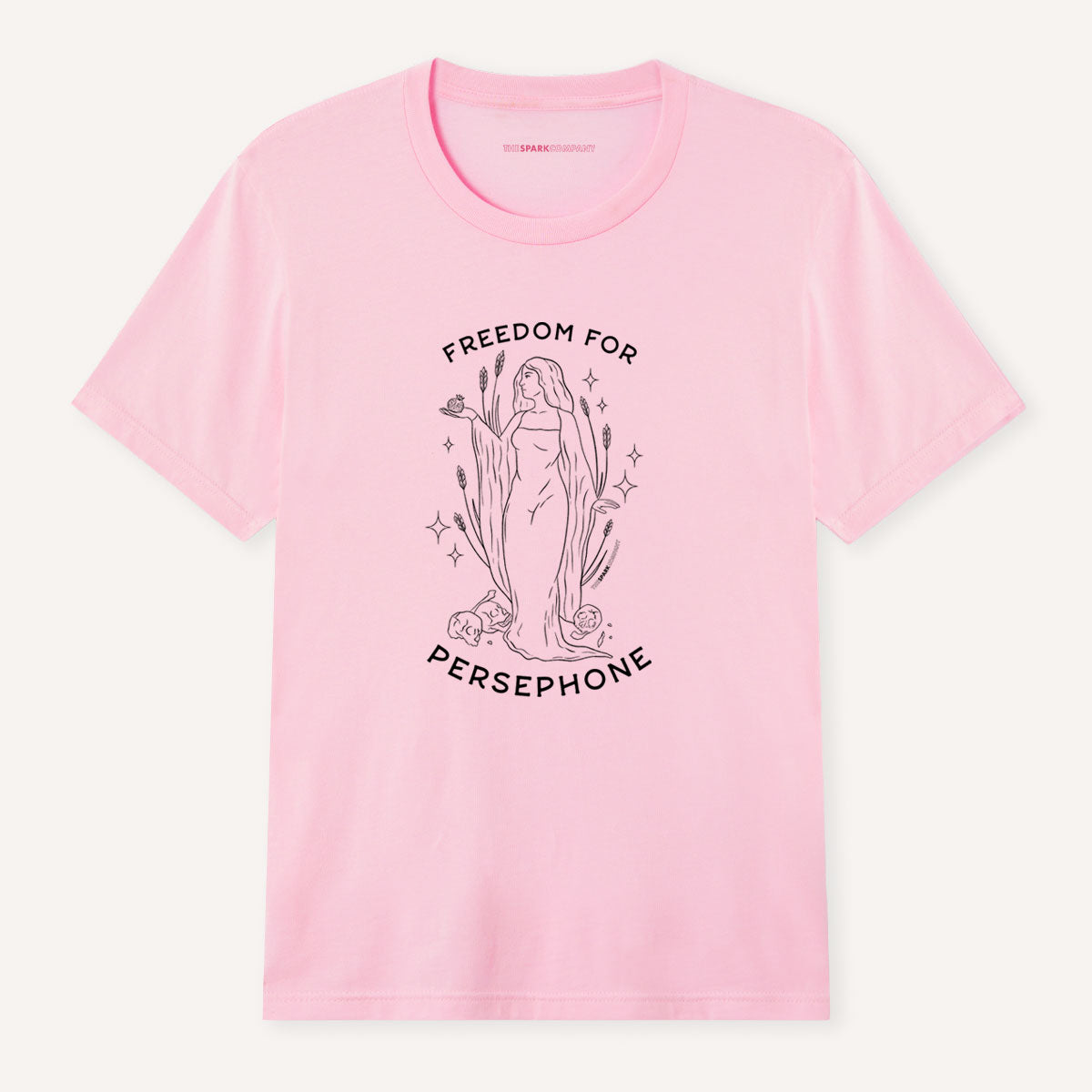 Freedom For Persephone T-Shirt-Feminist Apparel, Feminist Clothing, Feminist T Shirt, BC3001-The Spark Company