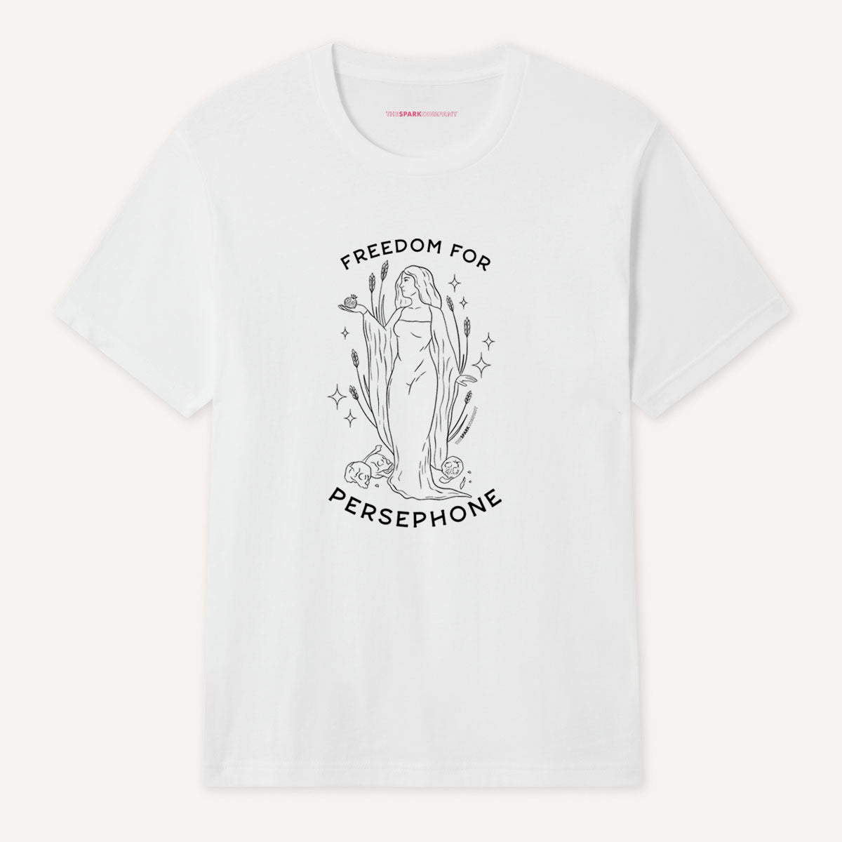 Freedom For Persephone T-Shirt-Feminist Apparel, Feminist Clothing, Feminist T Shirt, BC3001-The Spark Company