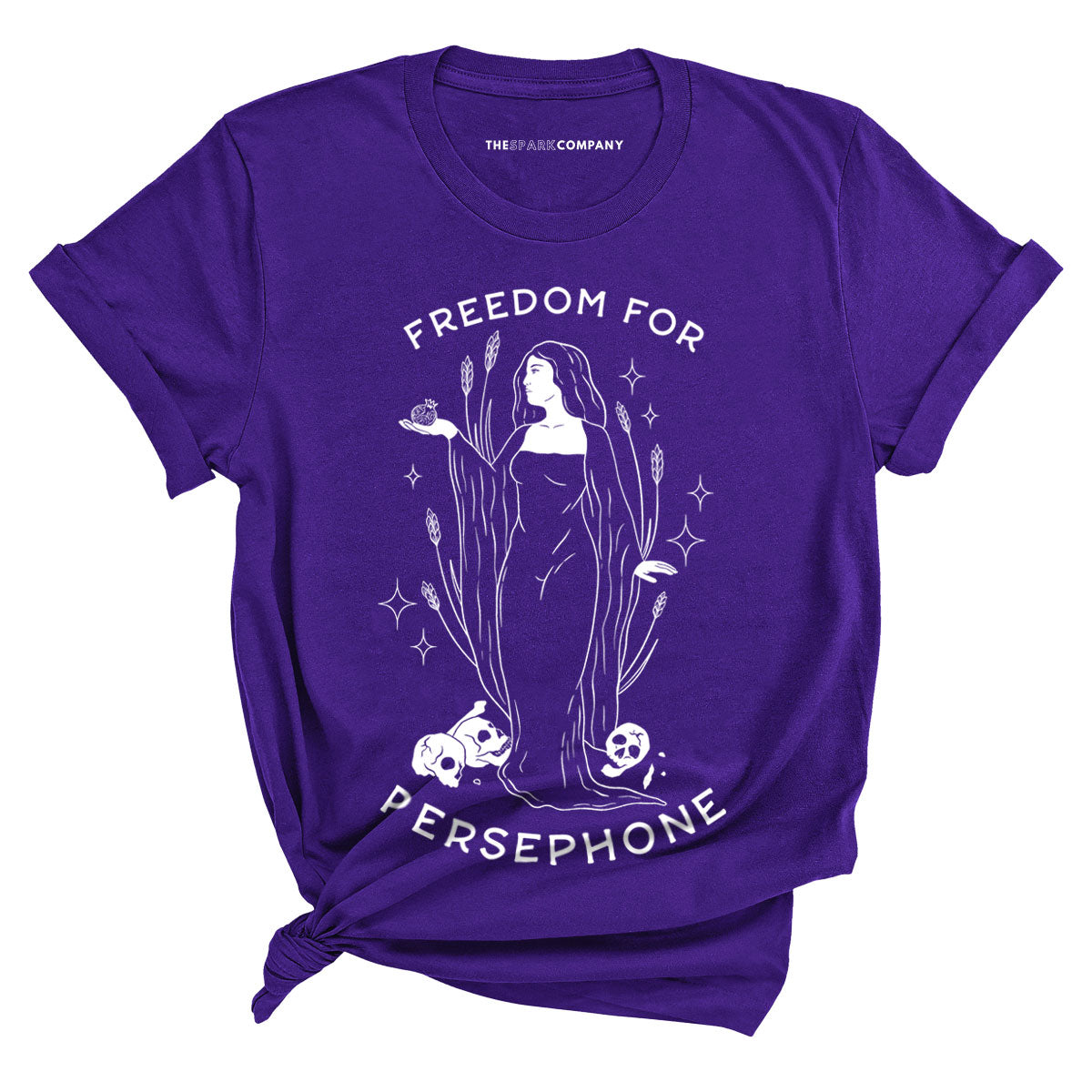 Freedom For Persephone T-Shirt-Feminist Apparel, Feminist Clothing, Feminist T Shirt, BC3001-The Spark Company