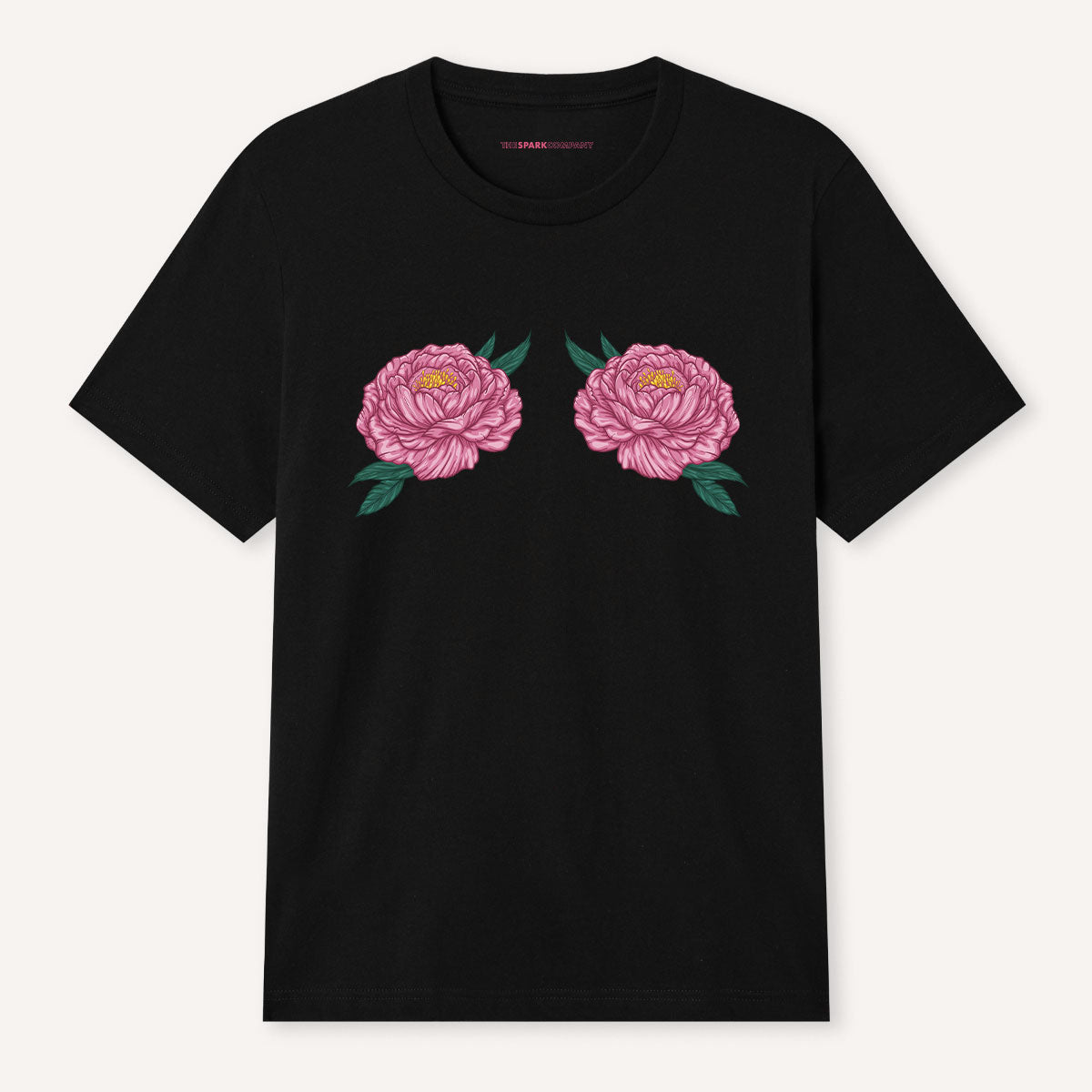 Frida Floral T-Shirt-Feminist Apparel, Feminist Clothing, Feminist T Shirt, BC3001-The Spark Company