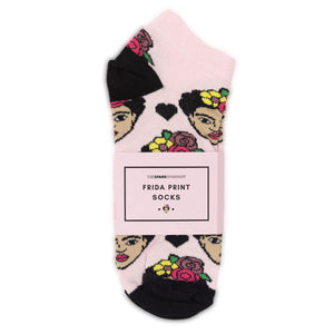 Frida Print Socks-Feminist Apparel, Feminist Clothing, Feminist Socks-The Spark Company