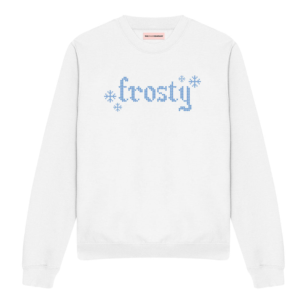 Frosty Ugly Christmas Jumper-Feminist Apparel, Feminist Clothing, Feminist Sweatshirt, JH030-The Spark Company