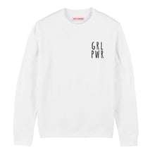 Load image into Gallery viewer, GRL PWR Corner Sweatshirt-Feminist Apparel, Feminist Clothing, Feminist Sweatshirt, JH030-The Spark Company