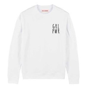 GRL PWR Corner Sweatshirt-Feminist Apparel, Feminist Clothing, Feminist Sweatshirt, JH030-The Spark Company
