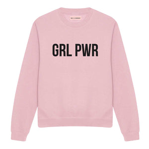 GRL PWR Sweatshirt-Feminist Apparel, Feminist Clothing, Feminist Sweatshirt, JH030-The Spark Company