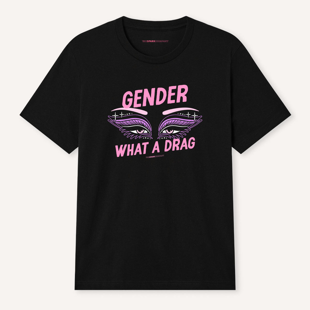 Gender: What A Drag T-Shirt-LGBT Apparel, LGBT Clothing, LGBT T Shirt, BC3001-The Spark Company
