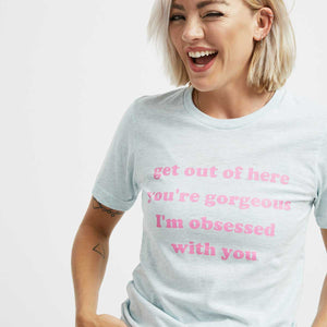 Get Out Of Here Queer Eye T-Shirt-LGBT Apparel, LGBT Clothing, LGBT T Shirt, BC3001-The Spark Company