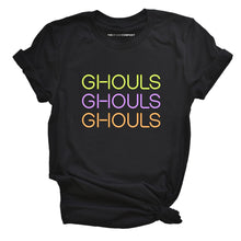 Load image into Gallery viewer, Ghouls Ghouls Ghouls T-Shirt-Feminist Apparel, Feminist Clothing, Feminist T Shirt, BC3001-The Spark Company