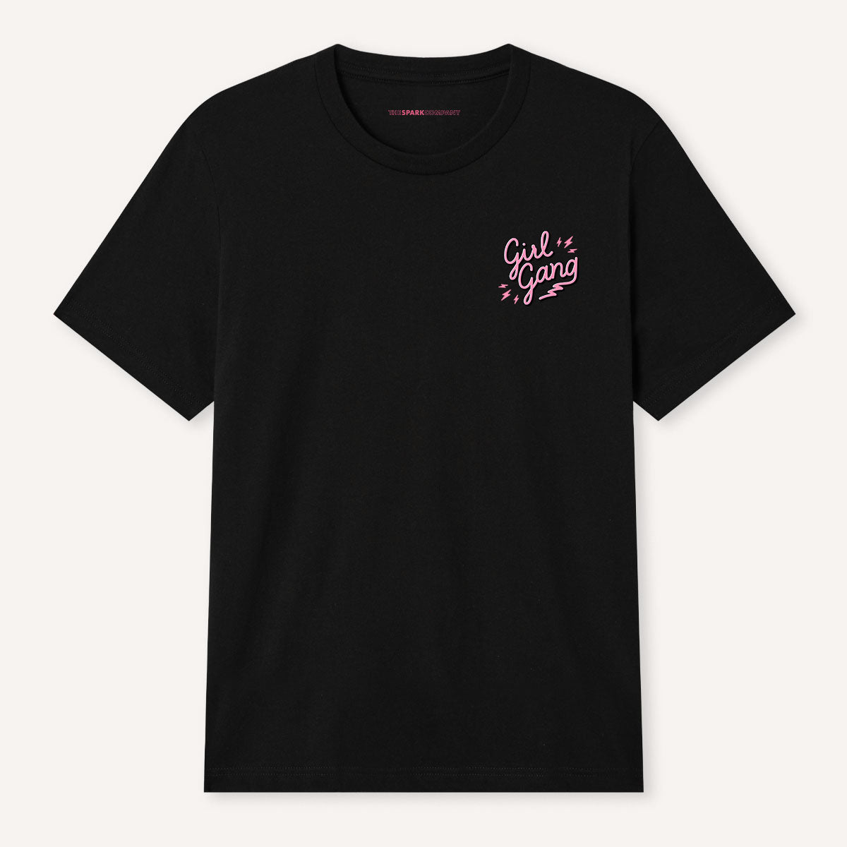 Girl Gang Lightning T-Shirt-Feminist Apparel, Feminist Clothing, Feminist T Shirt, BC3001-The Spark Company