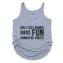 Load image into Gallery viewer, Girls Just Wanna Have Fundamental Rights Festival Tank Top-Feminist Apparel, Feminist Clothing, Feminist Tank, NL5033-The Spark Company