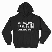Load image into Gallery viewer, Girls Just Wanna Have Fundamental Rights Hoodie-Feminist Apparel, Feminist Clothing, Feminist Hoodie, JH001-The Spark Company