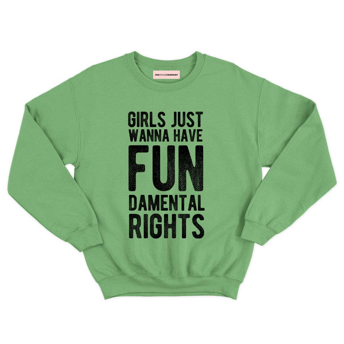 Girls Just Wanna Have Fundamental Rights Kids Sweatshirt-Feminist Apparel, Feminist Clothing, Feminist Kids Sweatshirt, JH030B-The Spark Company