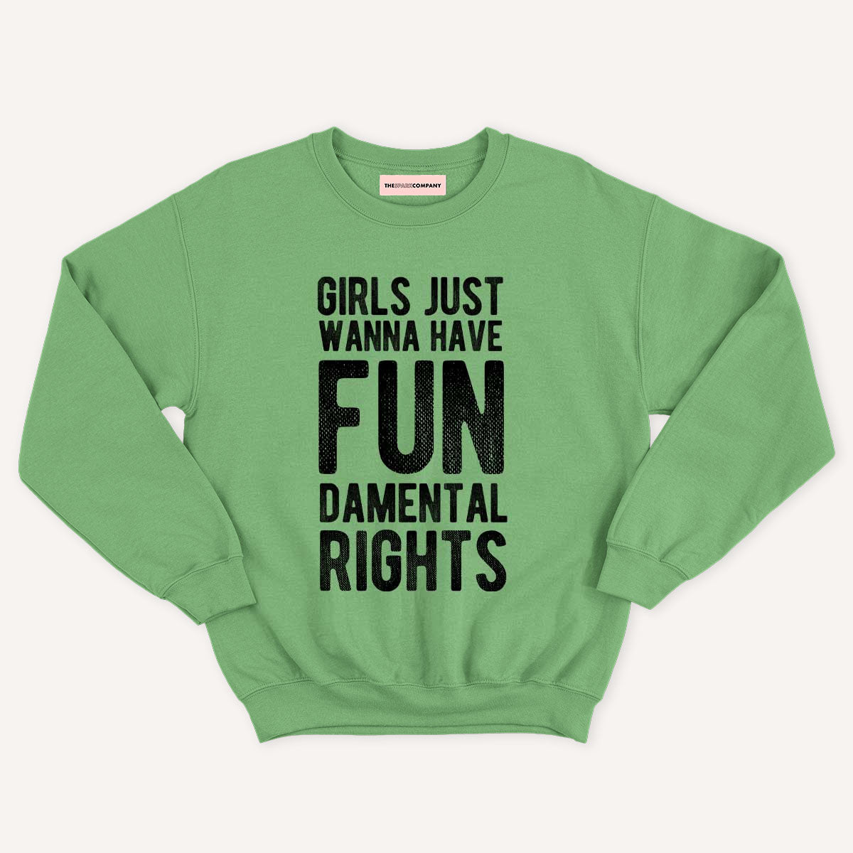 Girls Just Wanna Have Fundamental Rights Kids Sweatshirt-Feminist Apparel, Feminist Clothing, Feminist Kids Sweatshirt, JH030B-The Spark Company