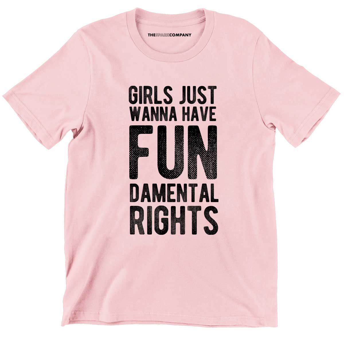 Girls Just Wanna Have Fun Kids T-Shirt | The Spark Company