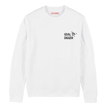 Load image into Gallery viewer, Goal Digger Embroidered Sweatshirt-Feminist Apparel, Feminist Clothing, Feminist Sweatshirt, JH030-The Spark Company