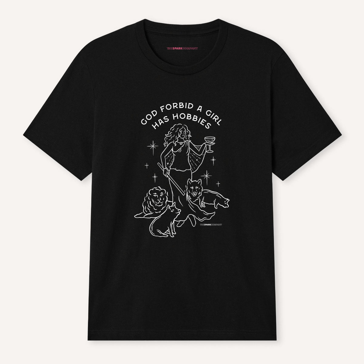 God Forbid A Girl Has Hobbies T-Shirt-Feminist Apparel, Feminist Clothing, Feminist T Shirt, BC3001-The Spark Company