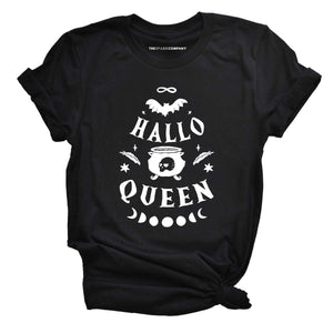 Halloqueen Halloween T-Shirt-Feminist Apparel, Feminist Clothing, Feminist T Shirt, BC3001-The Spark Company