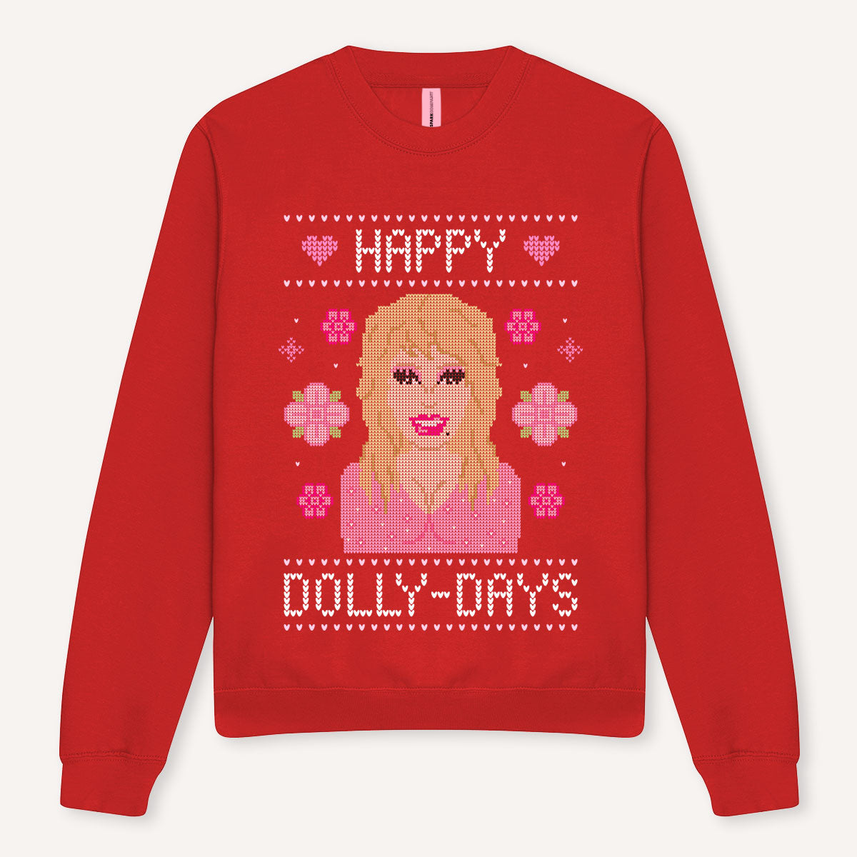 Happy Dolly Days Ugly Christmas Jumper-Feminist Apparel, Feminist Clothing, Feminist Sweatshirt, JH030-The Spark Company