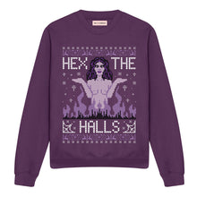 Load image into Gallery viewer, Hex The Halls Ugly Christmas Jumper-Feminist Apparel, Feminist Clothing, Feminist Sweatshirt, JH030-The Spark Company