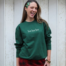 Load image into Gallery viewer, Hoe Hoe Hoe Ugly Christmas Jumper-Feminist Apparel, Feminist Clothing, Feminist Sweatshirt, JH030-The Spark Company