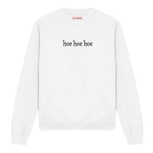 Hoe Hoe Hoe Ugly Christmas Jumper-Feminist Apparel, Feminist Clothing, Feminist Sweatshirt, JH030-The Spark Company