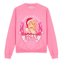 Load image into Gallery viewer, Holly Dolly Christmas Ugly Christmas Jumper-Feminist Apparel, Feminist Clothing, Feminist Sweatshirt, JH030-The Spark Company