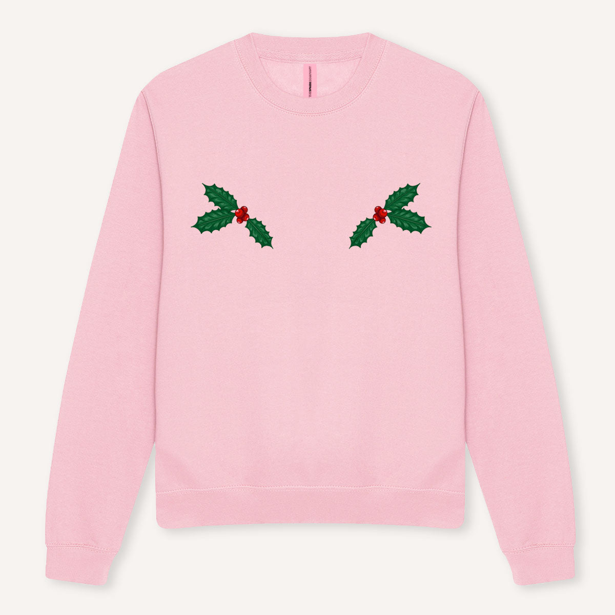Holly Tits Christmas Jumper-Feminist Apparel, Feminist Clothing, Feminist Sweatshirt, JH030-The Spark Company