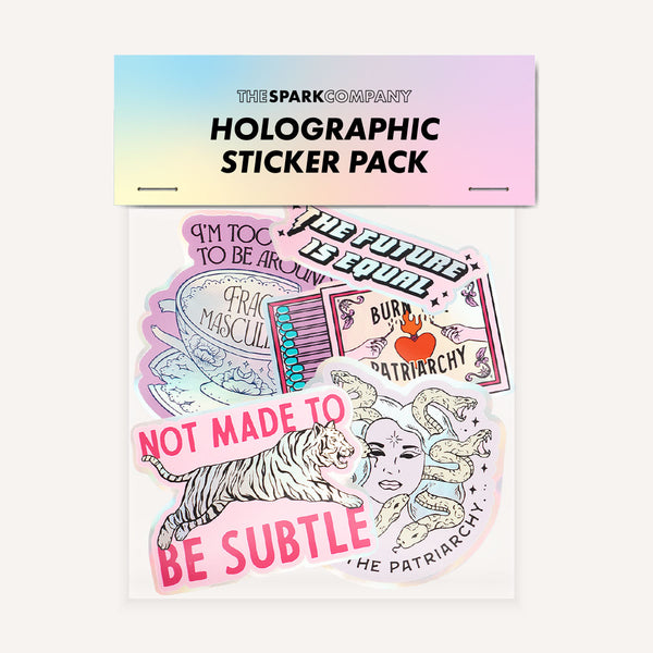Holographic Sticker Pack | The Spark Company