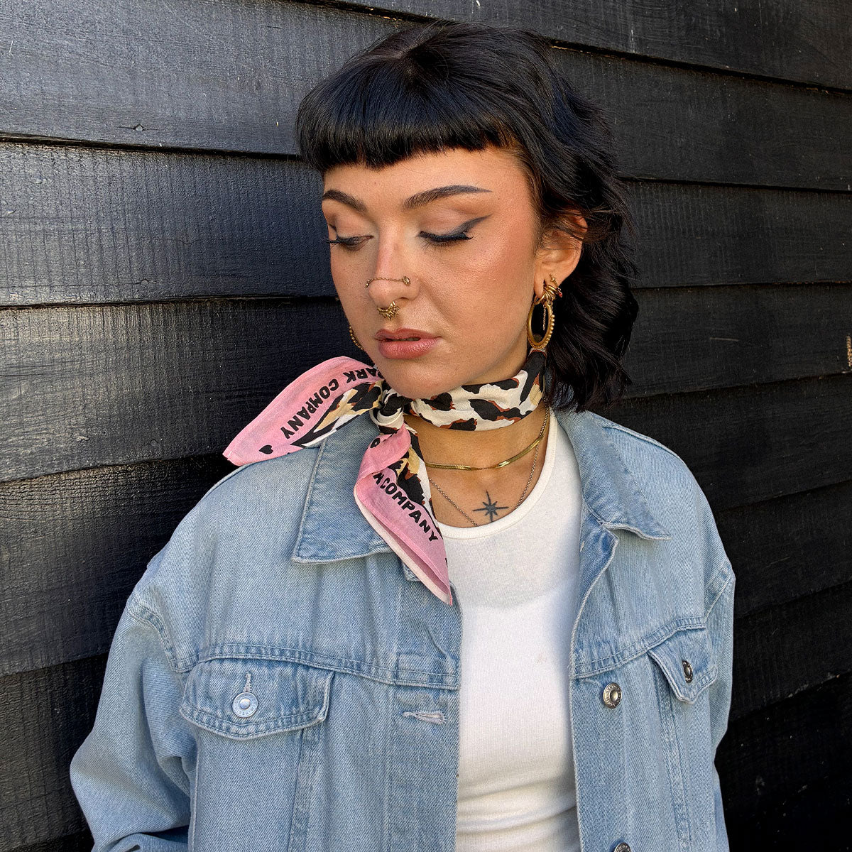 I Am F*cking Radiant Bandana Scarf-Feminist Apparel, Feminist Clothing, Feminist Bandana Scarf-The Spark Company