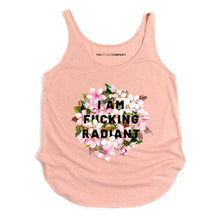 Load image into Gallery viewer, I Am F*cking Radiant Festival Tank Top-Feminist Apparel, Feminist Clothing, Feminist Tank, NL5033-The Spark Company