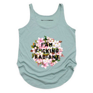 I Am F*cking Radiant Festival Tank Top-Feminist Apparel, Feminist Clothing, Feminist Tank, NL5033-The Spark Company