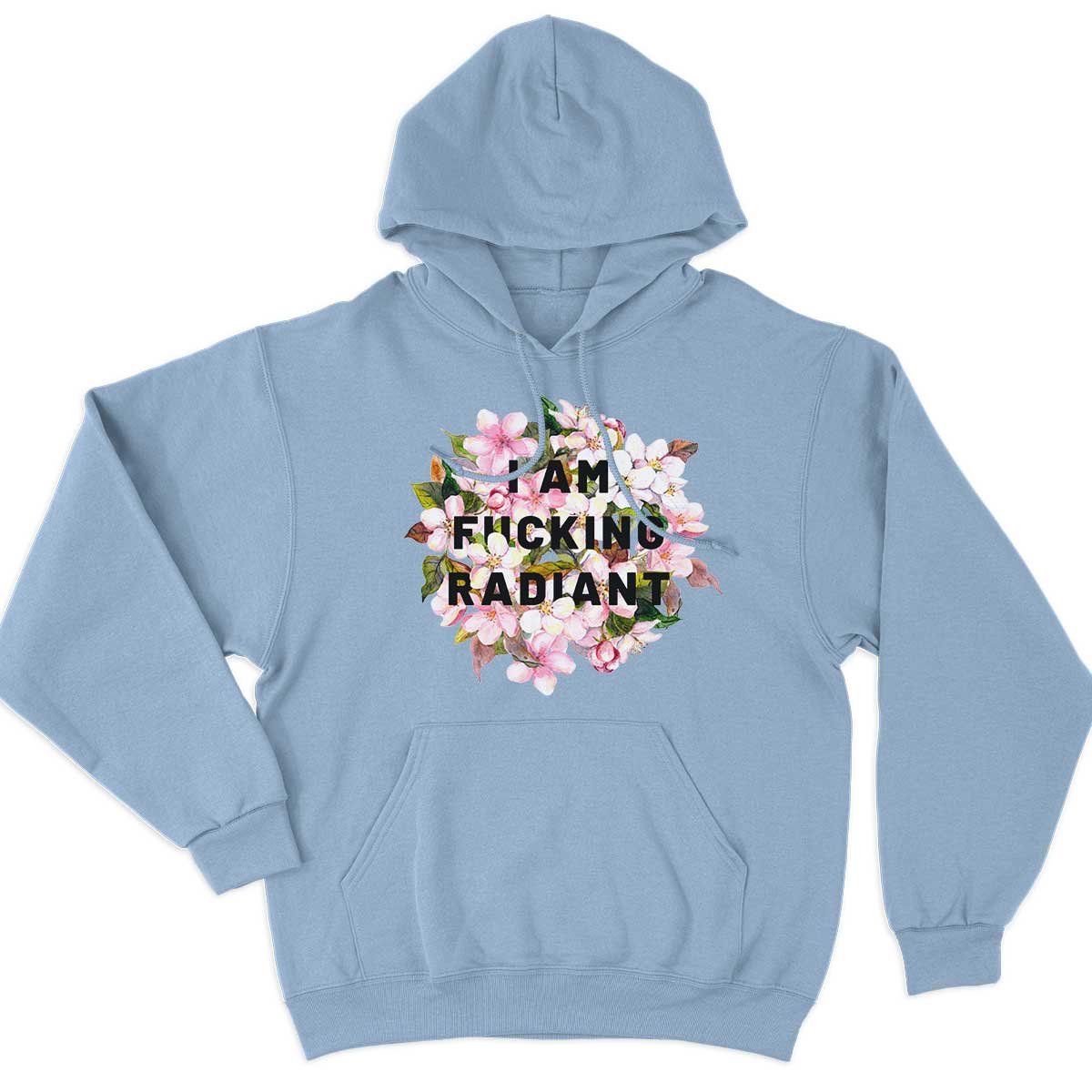 I Am F*cking Radiant Hoodie-Feminist Apparel, Feminist Clothing, Feminist Hoodie, JH001-The Spark Company