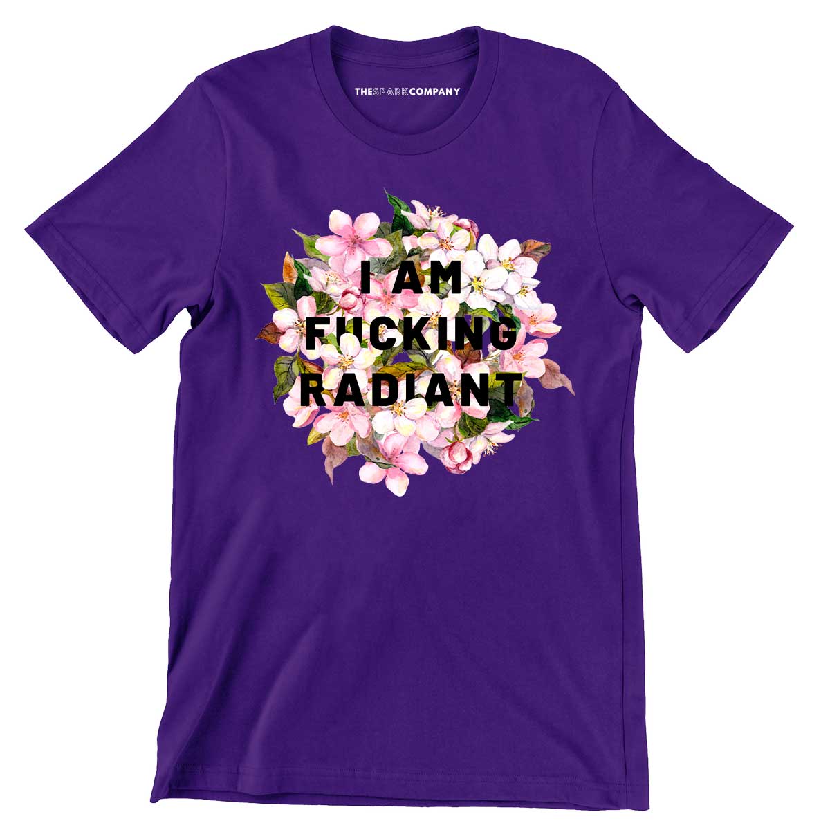 I Am F*cking Radiant Men's T-Shirt-Feminist Apparel, Feminist Clothing, Men's Feminist T Shirt, BC3001-The Spark Company