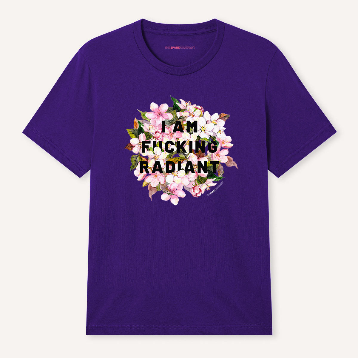 I Am F*cking Radiant Men's T-Shirt-Feminist Apparel, Feminist Clothing, Men's Feminist T Shirt, BC3001-The Spark Company