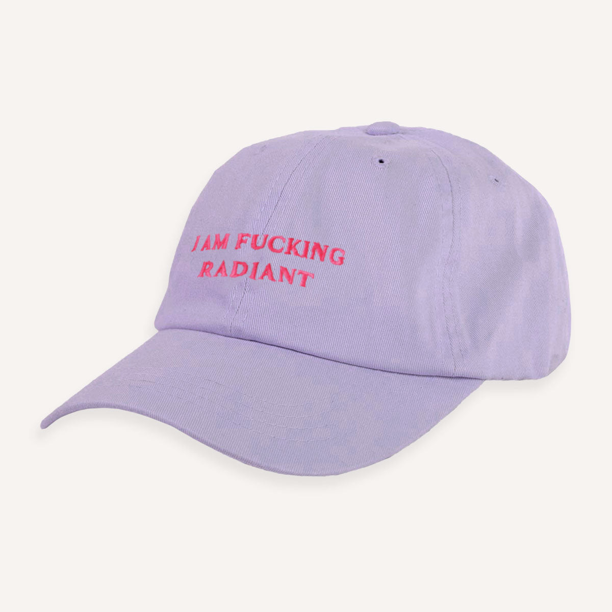 I Am F*cking Radiant Slogan Cap-Feminist Apparel, Feminist Gift, Slogan Cap, BC653-The Spark Company