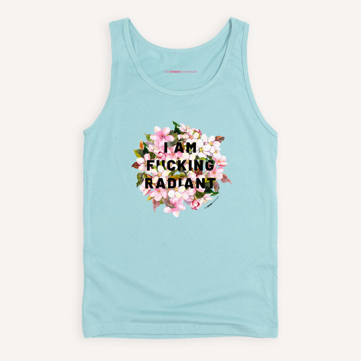 I Am F*cking Radiant Tank Top-Feminist Apparel, Feminist Clothing, Feminist Tank, 03980-The Spark Company