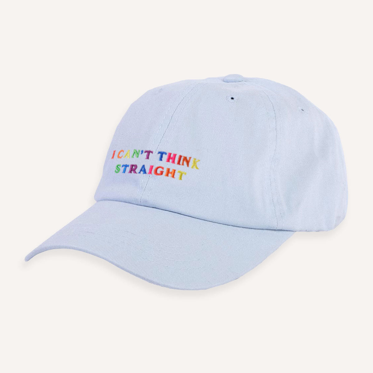 I Can't Think Straight Slogan Cap-LGBTQ Apparel, LGBTQ Gift, Slogan Cap, BC653-The Spark Company