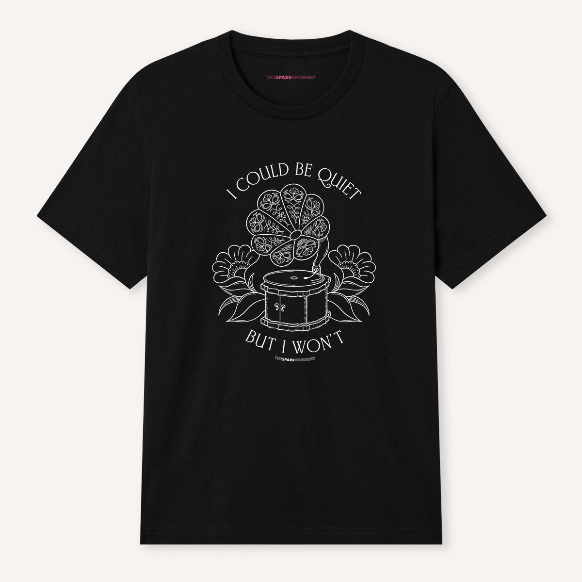 I Could Be Quiet T-Shirt-Feminist Apparel, Feminist Clothing, Feminist T Shirt, BC3001-The Spark Company