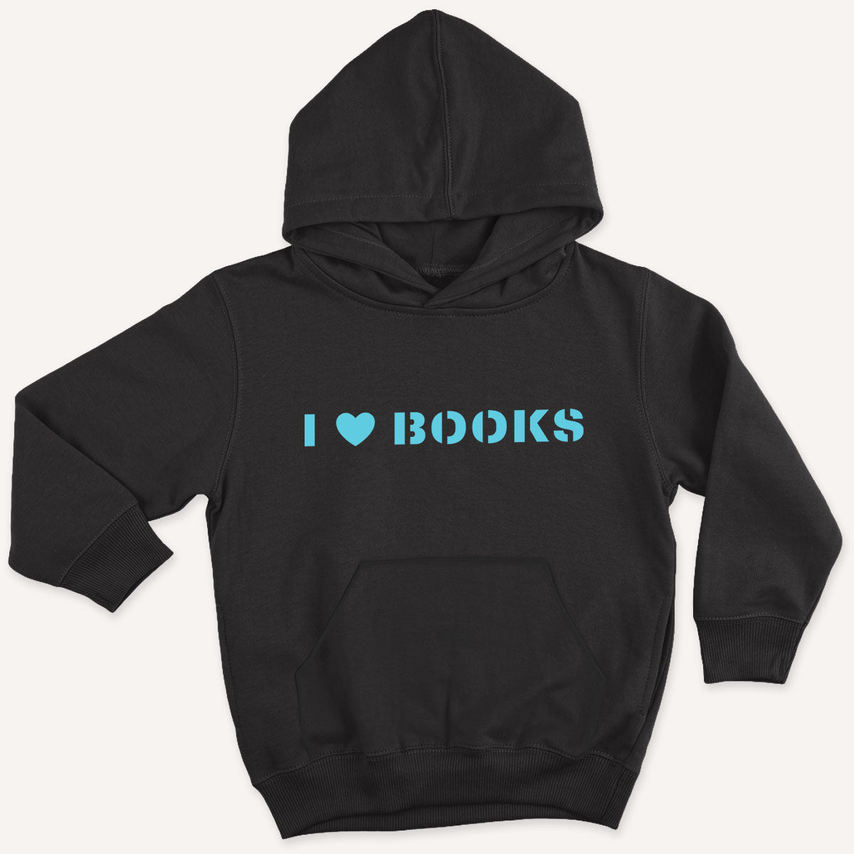 I Heart Books Kids Hoodie-Feminist Apparel, Feminist Clothing, Feminist Kids Hoodie, JH001J-The Spark Company