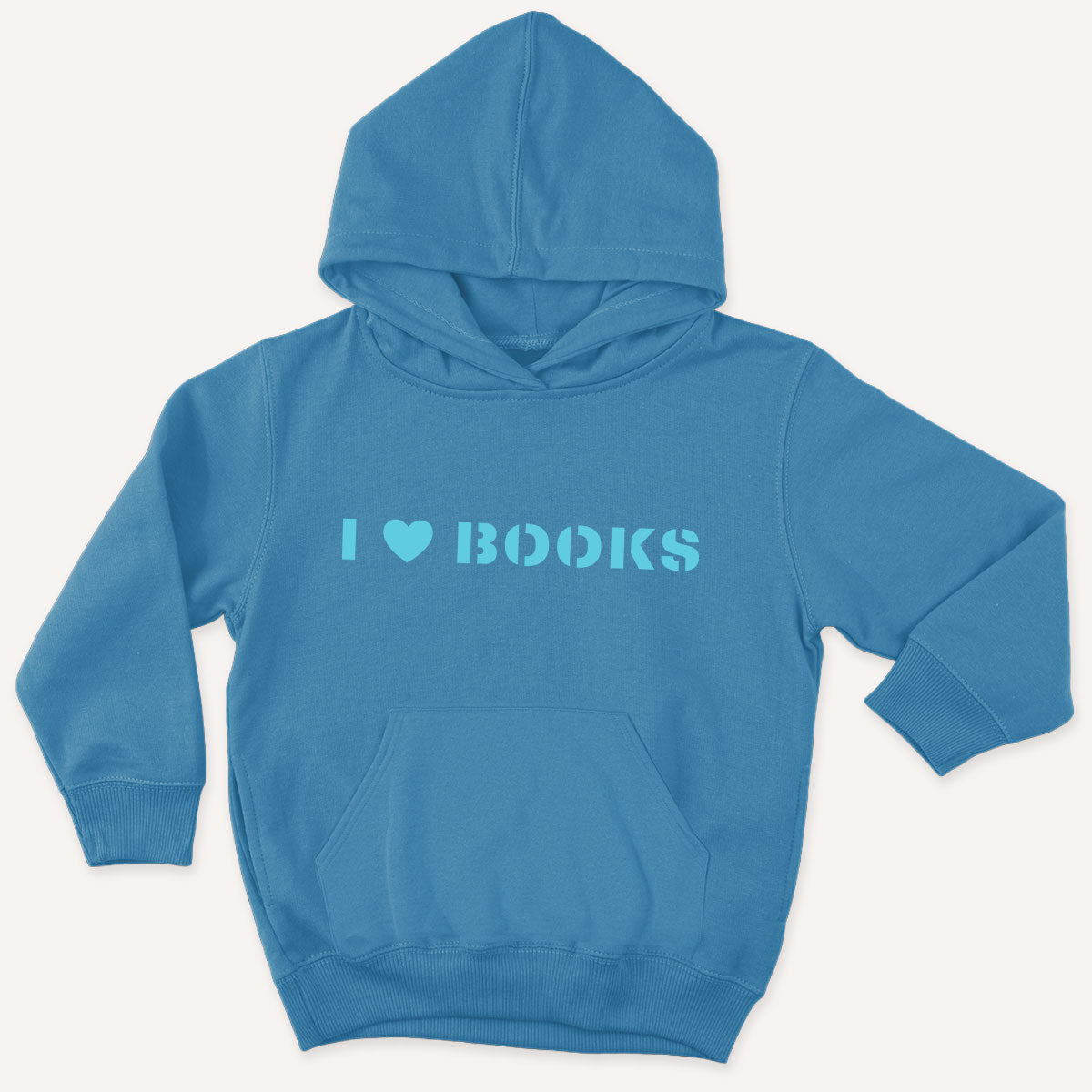 I Heart Books Kids Hoodie-Feminist Apparel, Feminist Clothing, Feminist Kids Hoodie, JH001J-The Spark Company