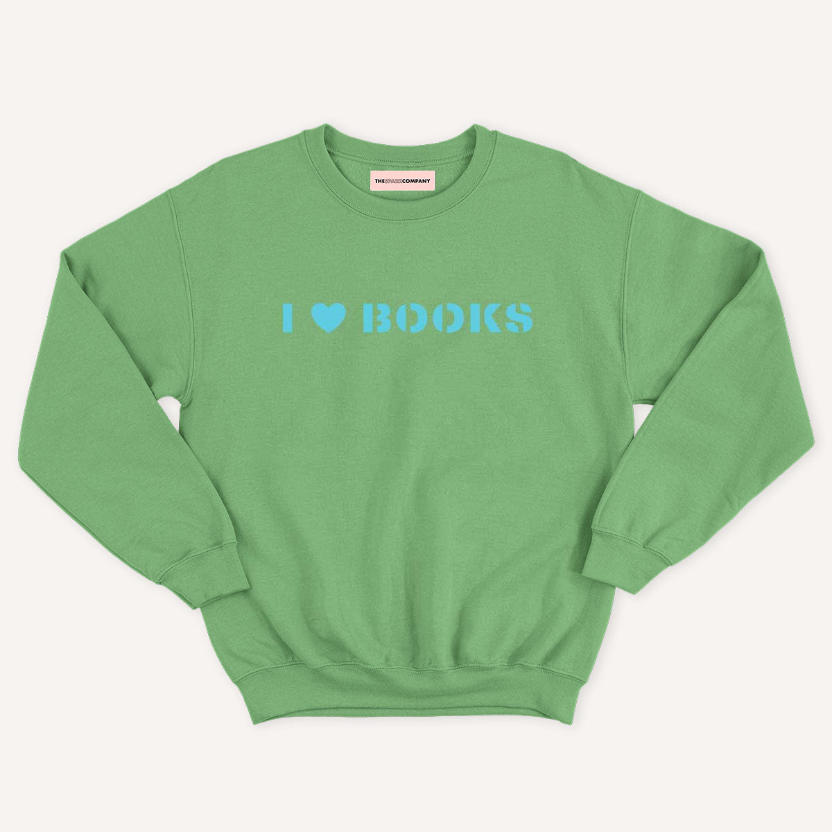 I Heart Books Kids Sweatshirt-Feminist Apparel, Feminist Clothing, Feminist Kids Sweatshirt, JH030B-The Spark Company