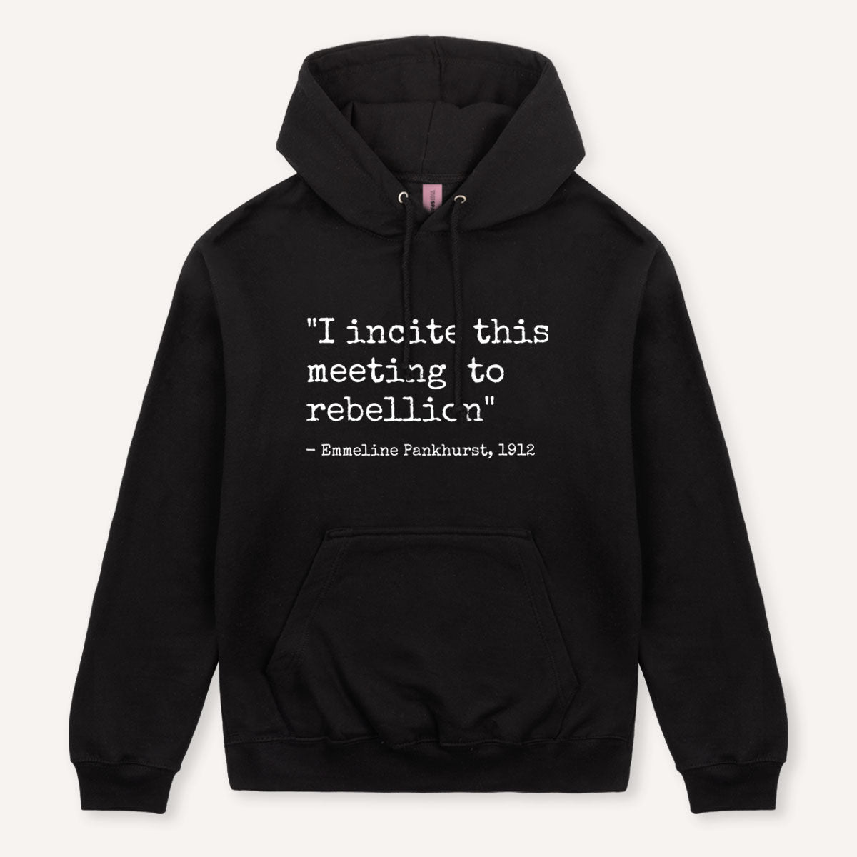 I Incite This Meeting To Rebellion Hoodie-Feminist Apparel, Feminist Clothing, Feminist Hoodie, JH001-The Spark Company