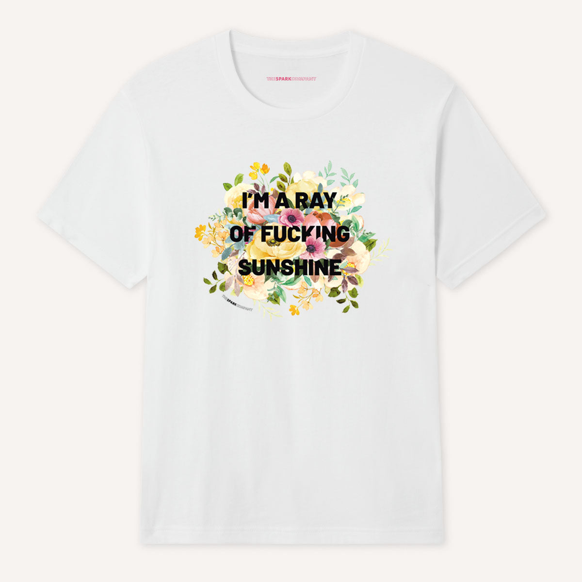 I'm A Ray Of F*cking Sunshine T-Shirt-Feminist Apparel, Feminist Clothing, Feminist T Shirt, BC3001-The Spark Company