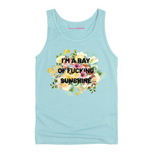 Load image into Gallery viewer, I&#39;m A Ray Of F*cking Sunshine Tank Top-Feminist Apparel, Feminist Clothing, Feminist Tank, 03980-The Spark Company