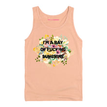 Load image into Gallery viewer, I&#39;m A Ray Of F*cking Sunshine Tank Top-Feminist Apparel, Feminist Clothing, Feminist Tank, 03980-The Spark Company