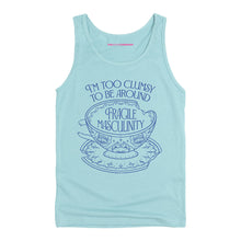 Load image into Gallery viewer, I&#39;m Too Clumsy To Be Around Fragile Masculinity Tank Top-Feminist Apparel, Feminist Clothing, Feminist Tank, 03980-The Spark Company