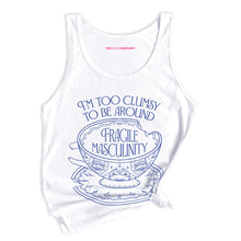 Load image into Gallery viewer, I&#39;m Too Clumsy To Be Around Fragile Masculinity Tank Top-Feminist Apparel, Feminist Clothing, Feminist Tank, 03980-The Spark Company